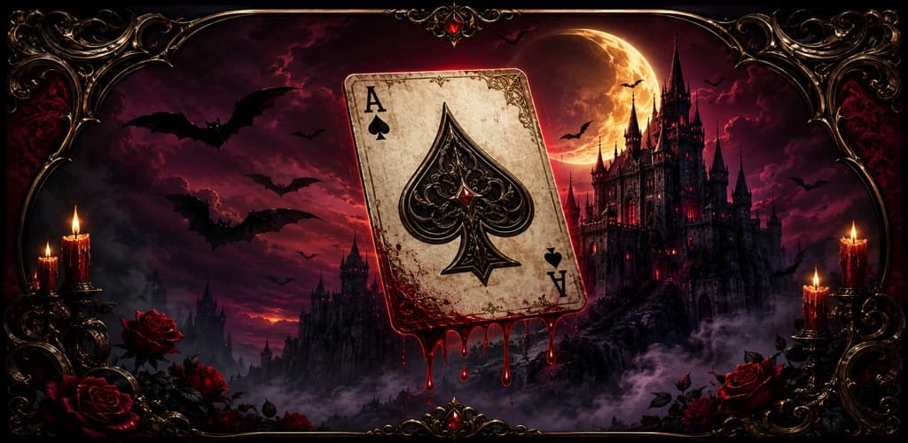Dracula Solitaire – Dark Moon — key art