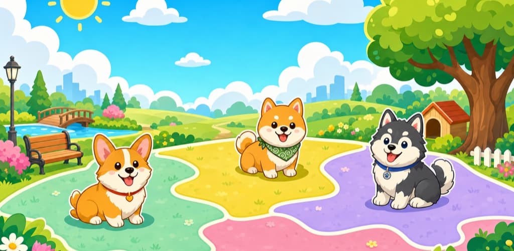 One Pup Per Park — key art