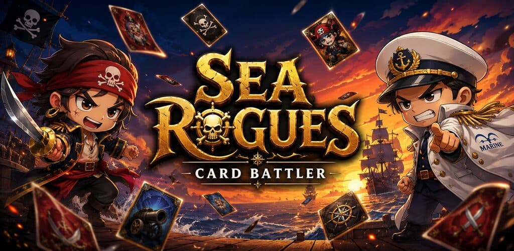 Sea Rogues – Card Battler — key art